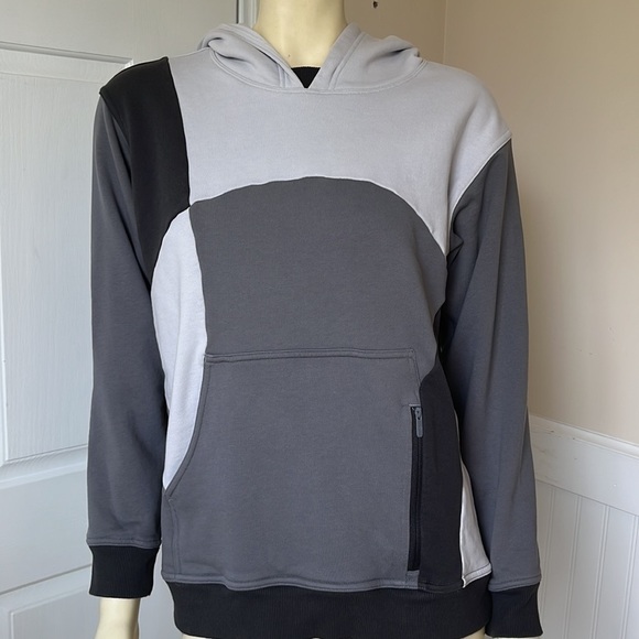 LULULEMON All Yours Hoodie Sweatshirt Starlight/Asphalt/Graphite Grey 6 - Picture 1 of 15